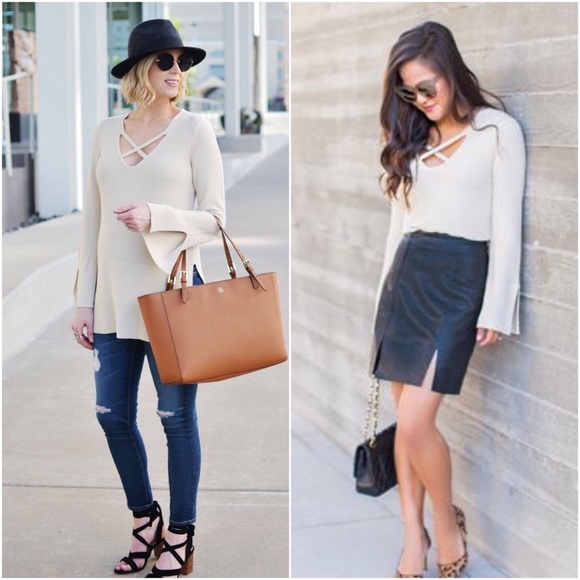 FP Cross Front Sweater - Picture 2 of 7